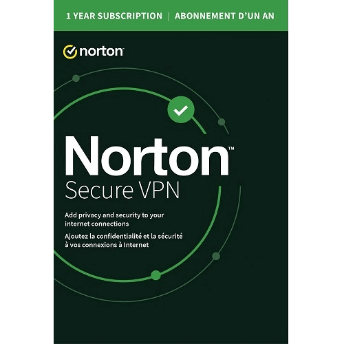 Norton Secure VPN – 1-Year / 5-Device – USA/Canada